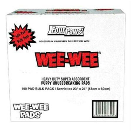 FOUR PAWS INTERNATIONAL Wee Wee Pads, 100202090-01640, 100PK 434833